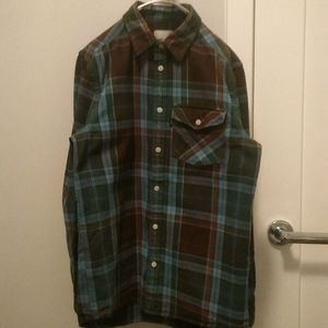 Plaid flannel shirt
